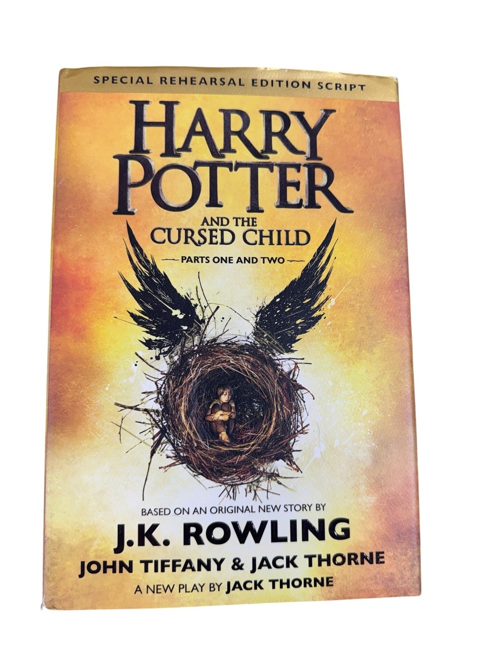 Harry Potter and the Cursed Child Special Rehearsal Edition script book